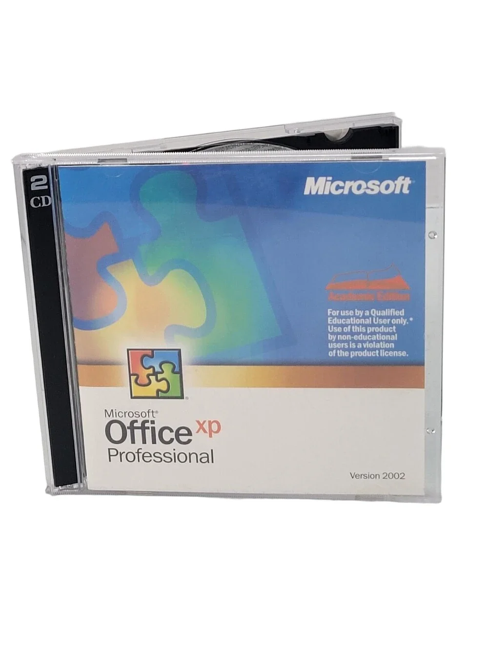 Microsoft Office XP Professional, Version 2002, 2 Discs